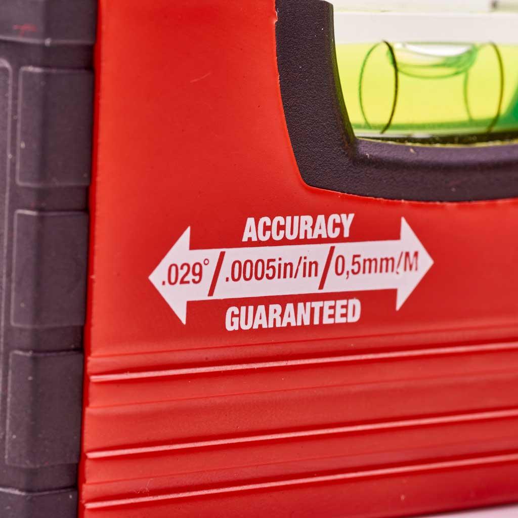 Рівень Milwaukee MiniBox на 1 капсулу алюмінієвий 10 см Червоний (4932459100) - фото 5