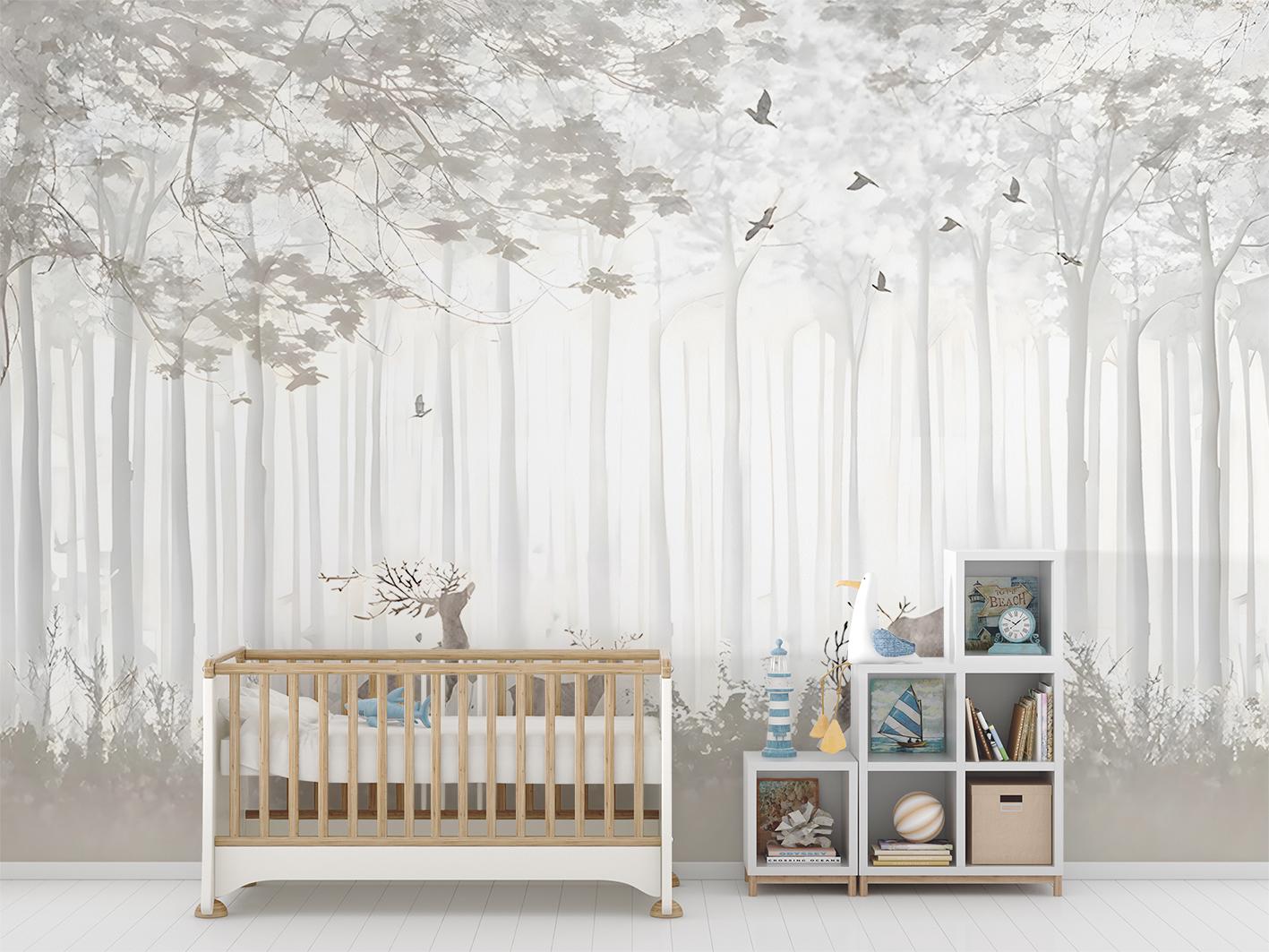 Фотошпалери флізелінові Upstream Сім'я оленів 230х153 см (S5KID-087/3) - фото 4 Фотошпалери флізелінові Upstream Сім'я оленів 230х153 см (S5KID-087/3) - фото 4