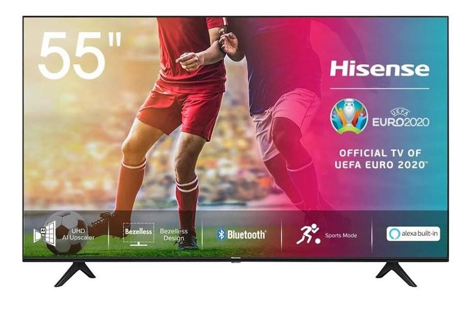 Телевізор Hisense 55AE7000F Dolby Digital Plus/1500 PCI/Ultra HD 4K/Smart/Wi-Fi/DVB-T2 S2 55" - фото 1