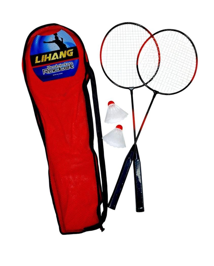 Бадминтон в чехле LIHANG набор Красный (32-125)