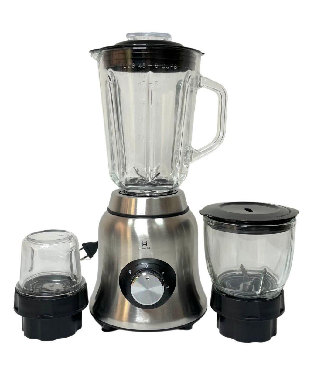 Блендер-м'ясорубка Henschll HS-8891 3в1 із чашею кавомолкою і гриндером (HS-8891) - фото 2 Блендер-м'ясорубка Henschll HS-8891 3в1 із чашею кавомолкою і гриндером (HS-8891) - фото 2