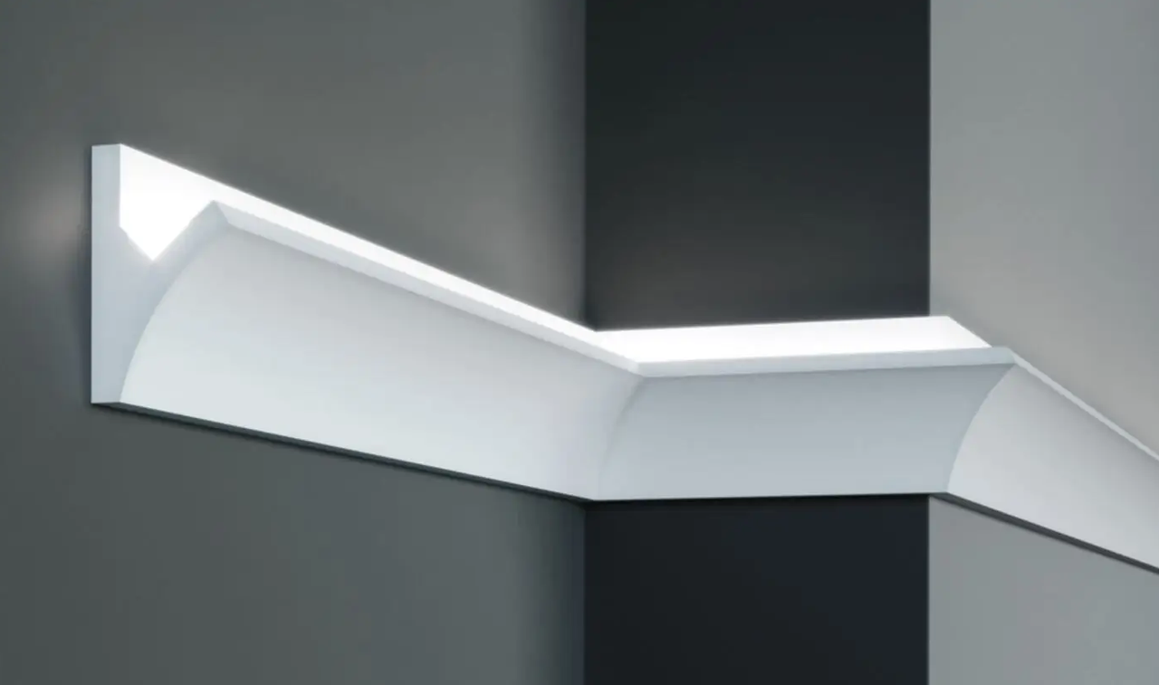 Карниз для LED освітлення серія D Tesori KD 407 1150 мм (2328240125)