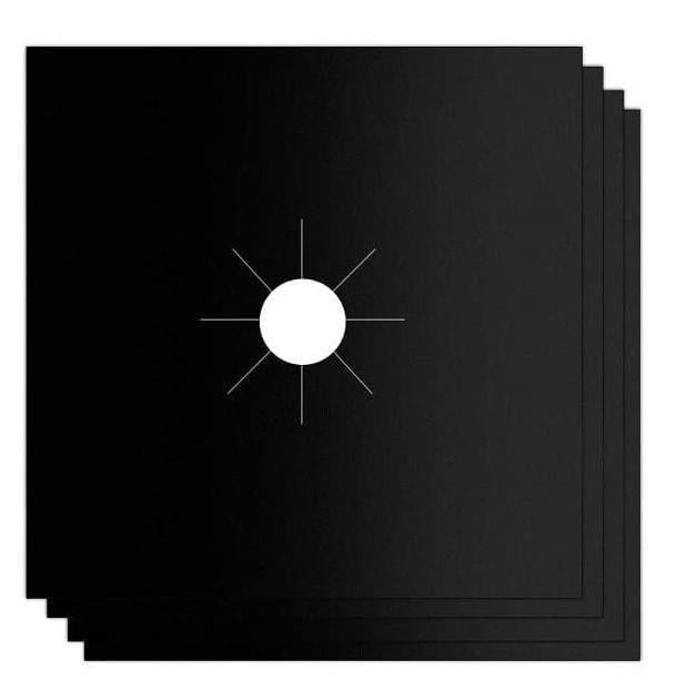 Коврики защитные для варочной плиты Stovetop Protectors 4 шт. 27х27 см Черный (7143961) Коврики защитные для варочной плиты Stovetop Protectors 4 шт. 27х27 см Черный (7143961)