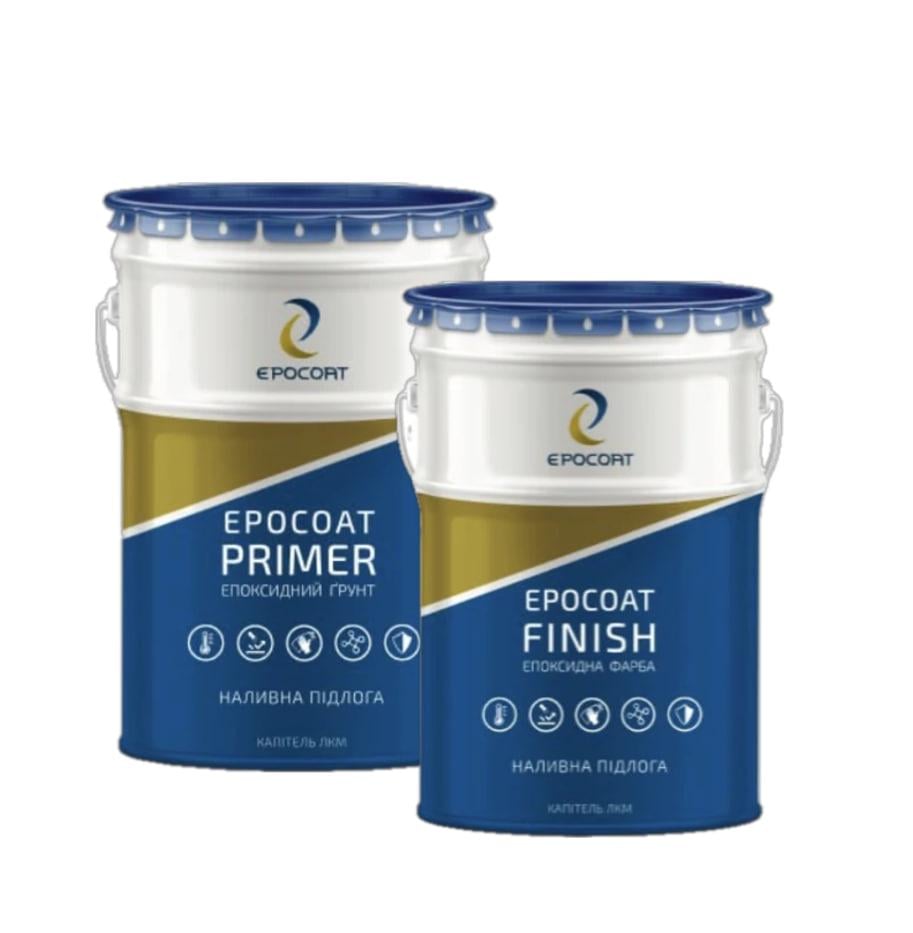 Самовыравнивающийся пол EPOCOAT SYSTEM PRIMER 5 кг/FINISH 5 кг