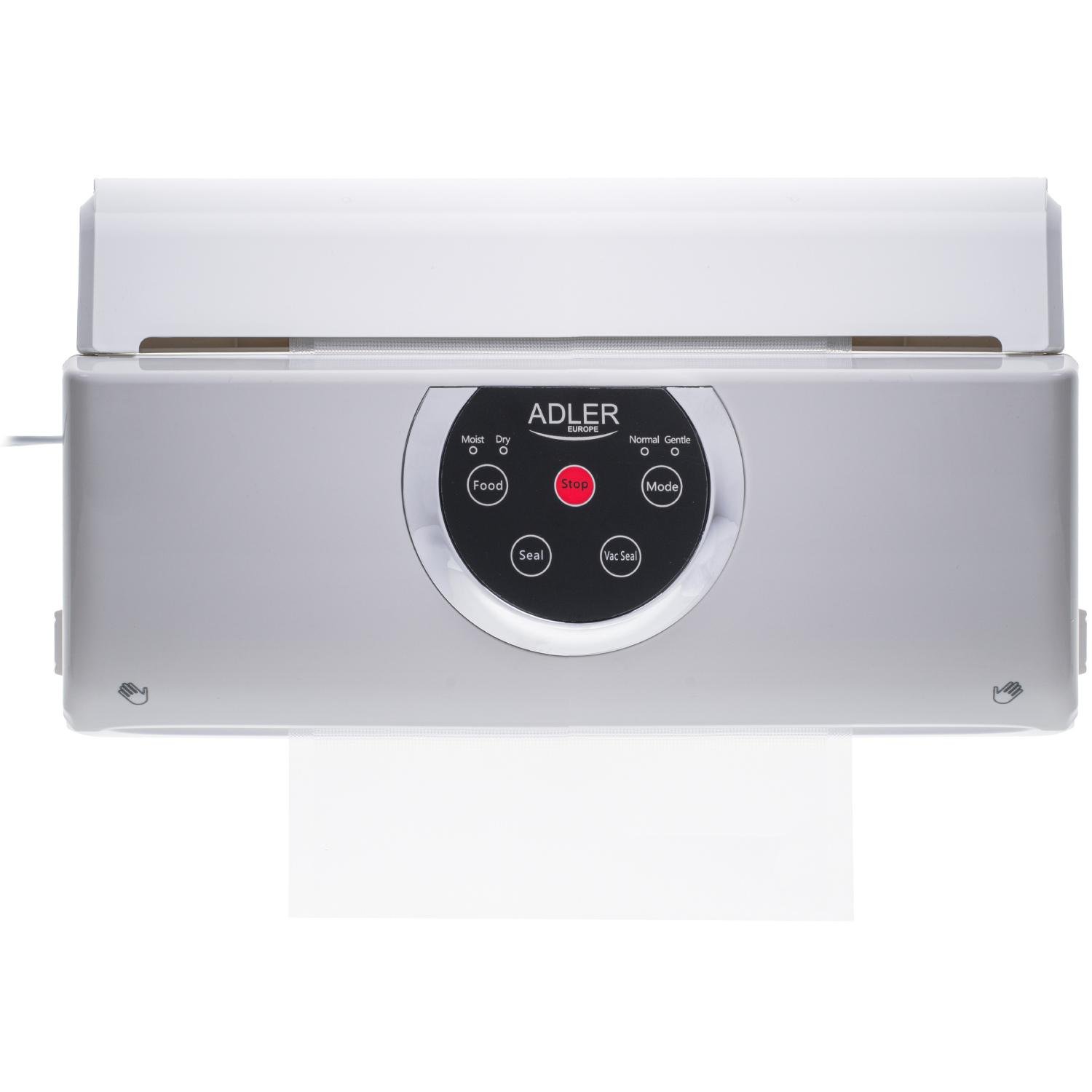 Вакууматор Adler AD 4503 130W сенсорное управление 30 см Grey (AD4503)