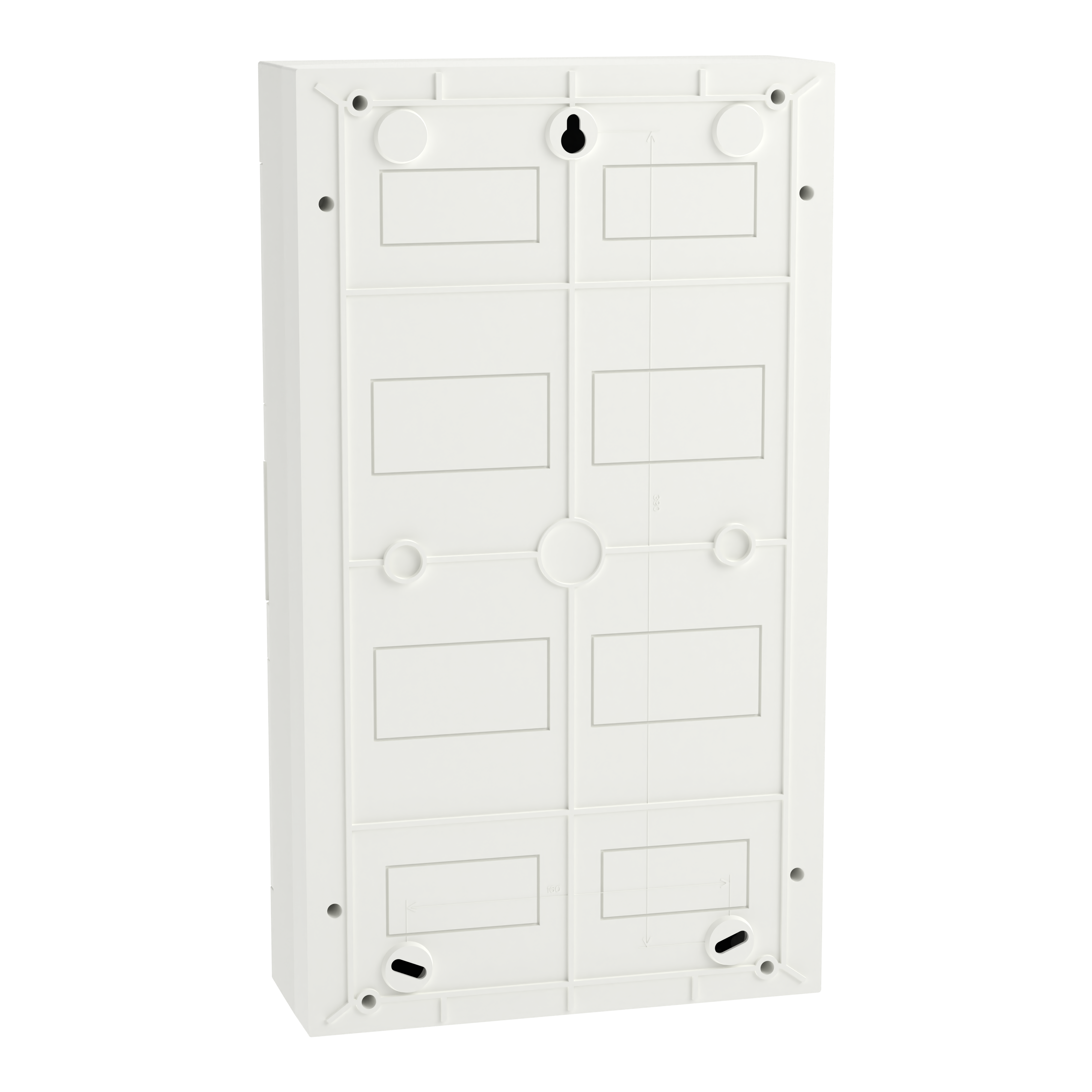 Щит розподільний Schneider Electric Easy9 EU 36 модулів пластик навісний 451x256x103 мм білі двері (EZ9EUD312) - фото 7