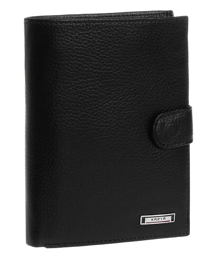 Портмоне мужское Karya 17113 кожаное Черный Портмоне мужское Karya 17113 кожаное Черный
