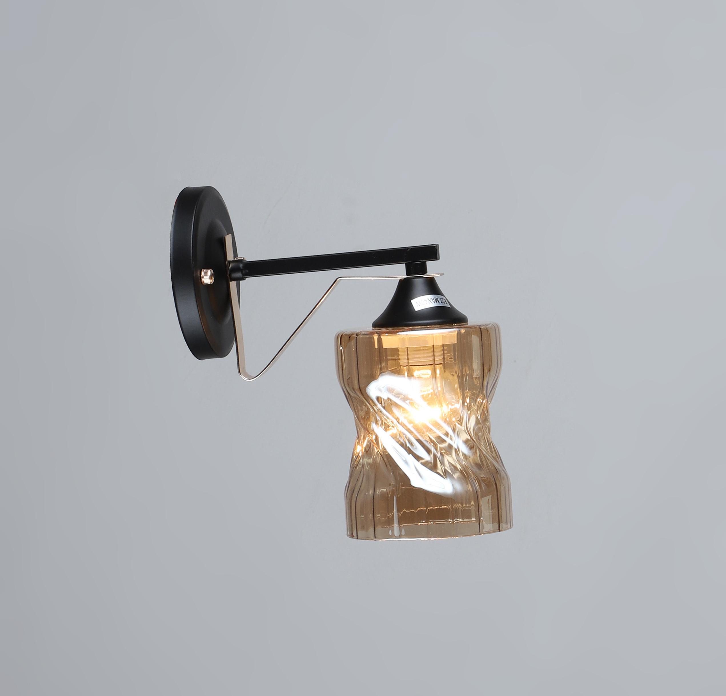 Бра настенная Sirius B A4056/1W BK+FGD