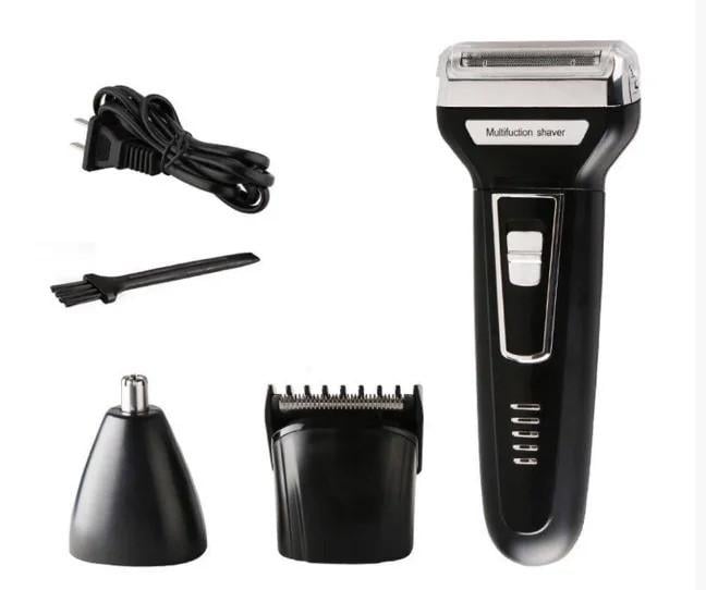 Электрический мужской триммер Gemei GM-573 3в1 для волос на лице