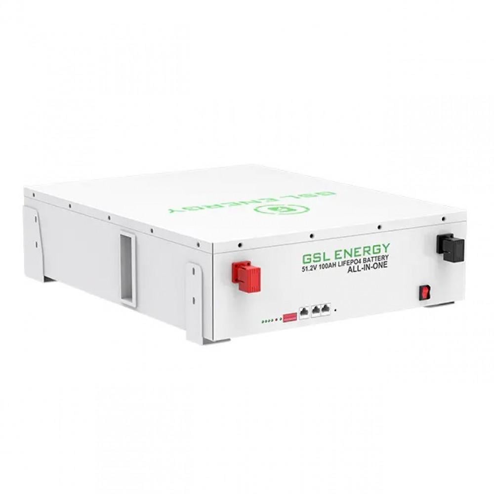 Аккумуляторная батарея Gsl Energy GSL-A51100 51,2V 100 Ah 5,12kwh С BMS платой Белый (21-76-42400638)