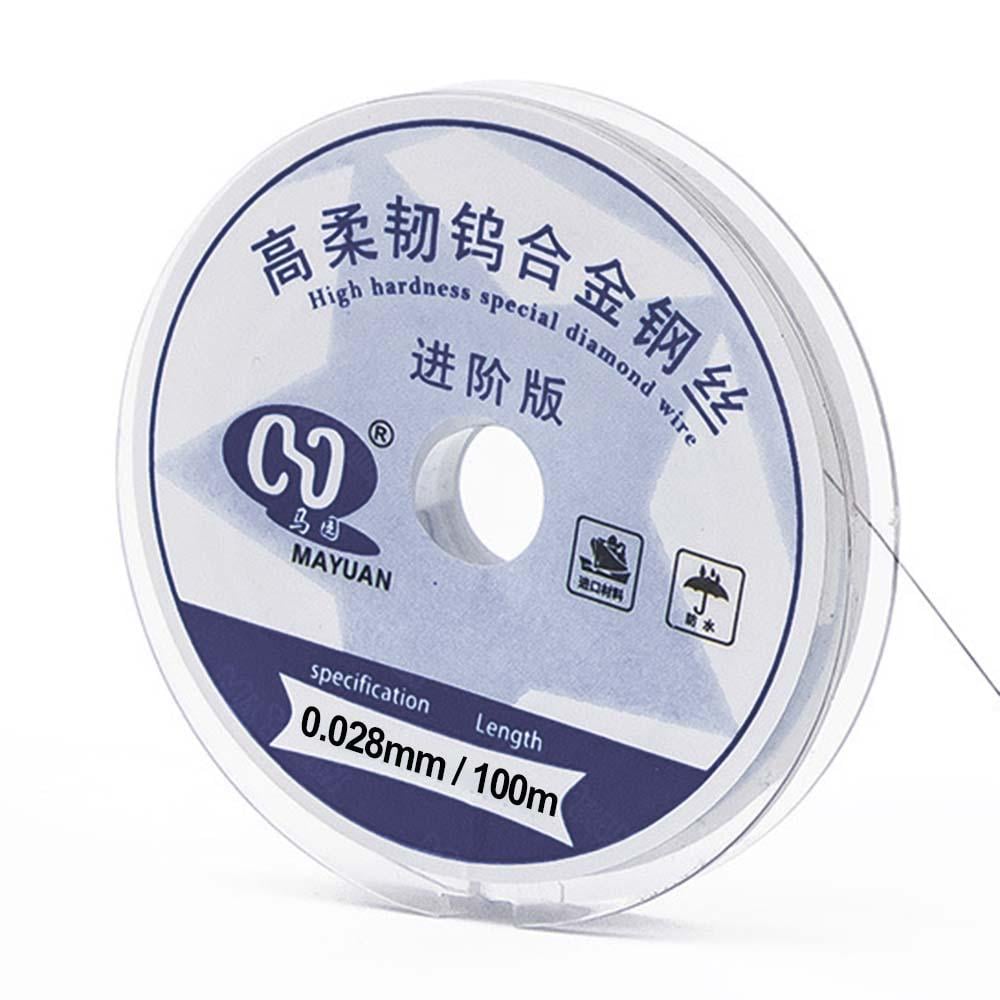 Струна для разделения дисплейных модулей MaYuan MY-100J 0,028 мм 100 м (2000996196051) Струна для разделения дисплейных модулей MaYuan MY-100J 0,028 мм 100 м (2000996196051)