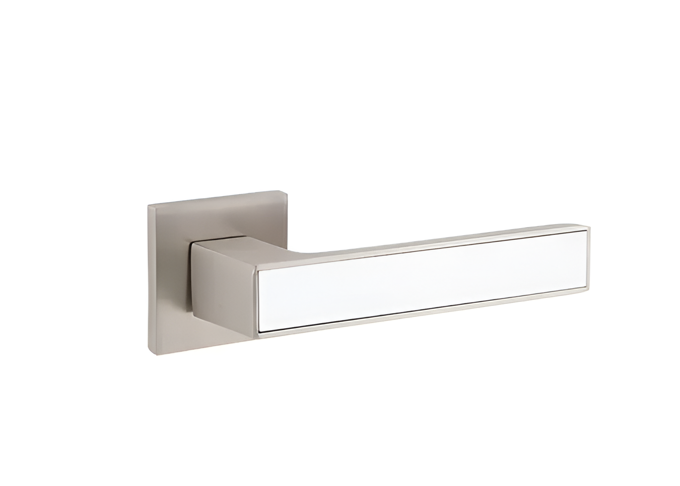 Ручки раздельные Sempra H-30111-A-NISM/W комплект Никель матовый/белый (2282948744) Ручки раздельные Sempra H-30111-A-NISM/W комплект Никель матовый/белый (2282948744)