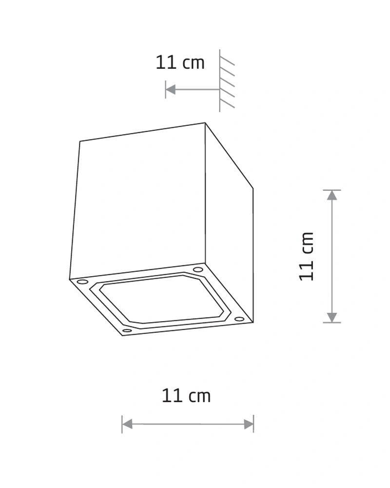 Уличный светильник фасадный Nowodvorski 4443 humbu G9 40W IP44 Серый (28686432) - фото 7 Уличный светильник фасадный Nowodvorski 4443 humbu G9 40W IP44 Серый (28686432) - фото 7