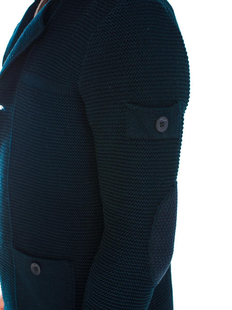 Трикотажний піджак SVTR р. 52 Темно-синій (369) - фото 5