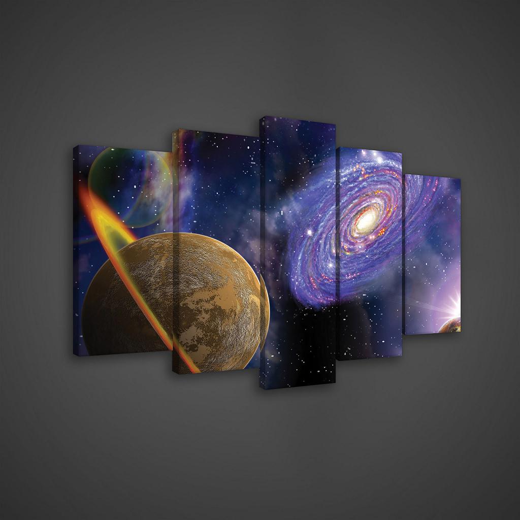 Модульная картина на холсте 100x60 см Consalnet Галактика (PS169S17)