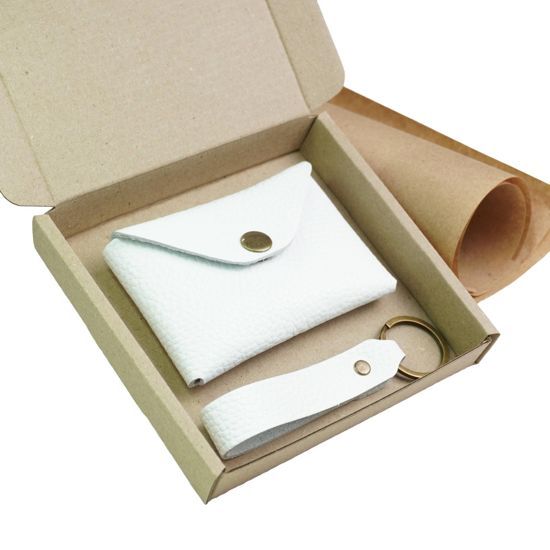 Гаманець шкіряний Флотар Mini-01 Білий - фото 5 Гаманець шкіряний Флотар Mini-01 Білий - фото 5