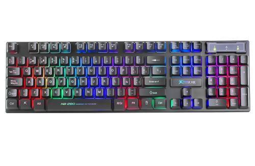 Клавіатура Xtrike ME KB-280 USB RGB Чорний (6932391922347)