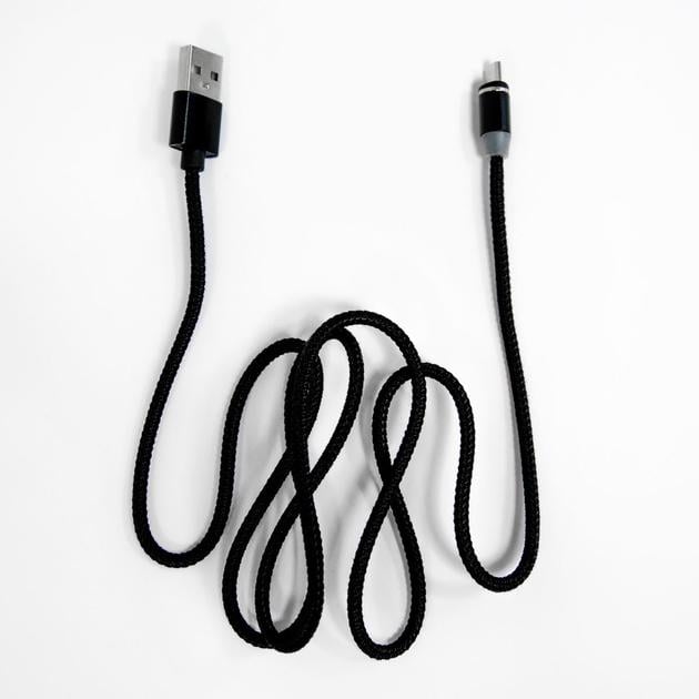 Кабель зарядки магнитный Clefers X-CABLE 3в1 micro USB/Type-C/Lightning - USB 1 м 2 шт. (503742х2)