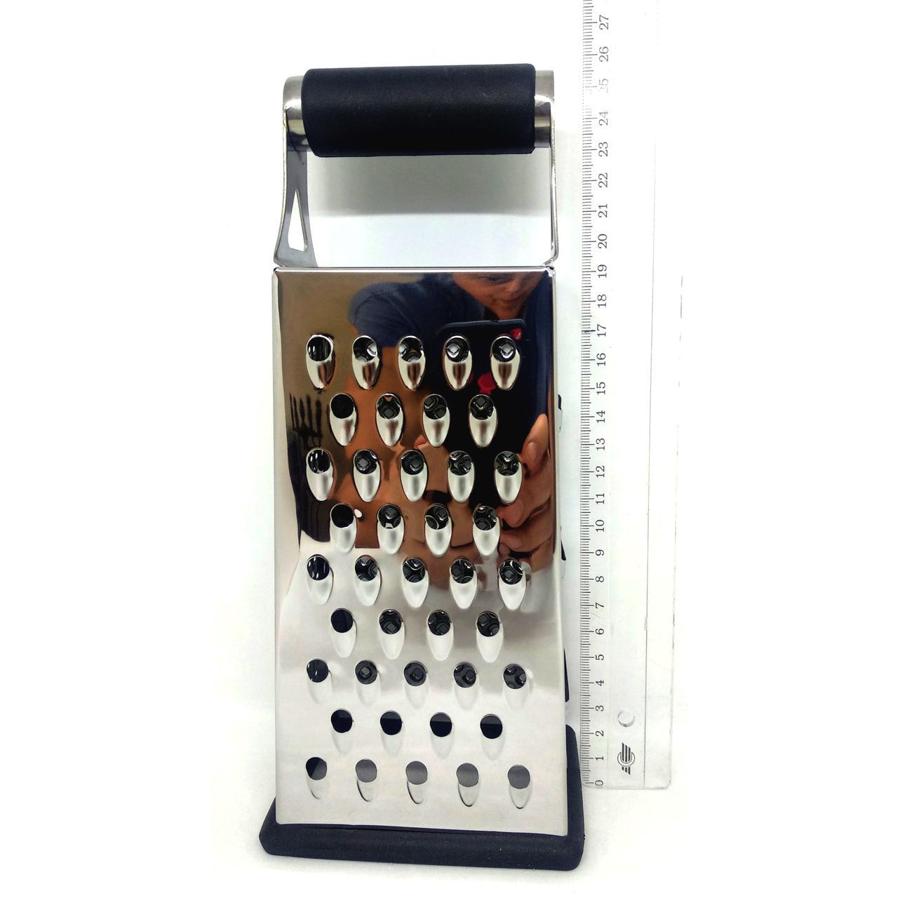 Терка из нержавеющей стали 4-сторонняя на резинке Empire 2405 (201714) - фото 4