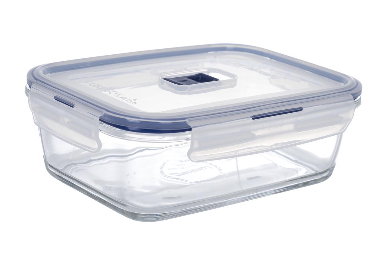 Харчовий контейнер Luminarc Pure Box Active прямокутний ударостійке скло 1,97 л (P3549) - фото 1 Харчовий контейнер Luminarc Pure Box Active прямокутний ударостійке скло 1,97 л (P3549) - фото 1