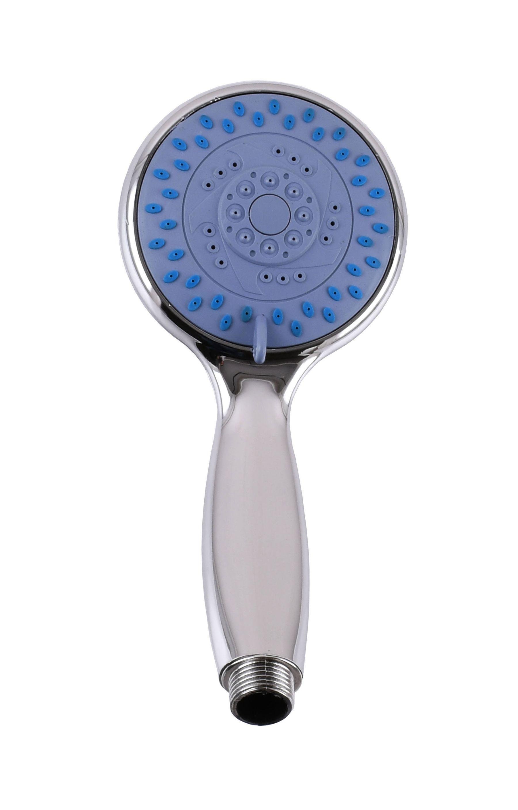 Душевая лейка Globus Lux NS-080-P 000020788 многорежимная 80 мм Хром (116557)