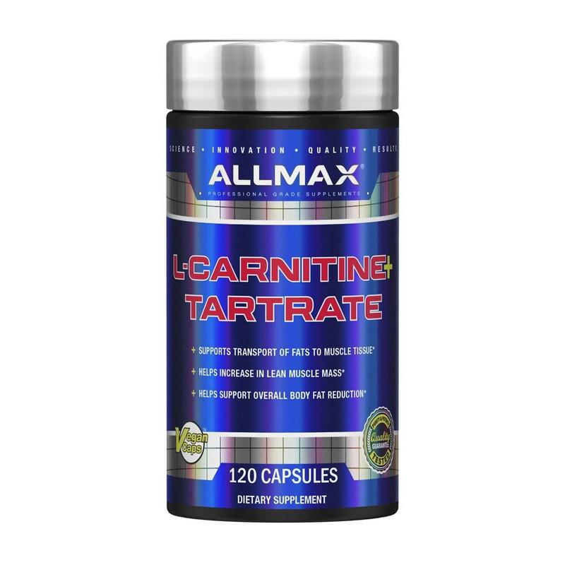Карнітин AllMax Nutrition L-Carnitine Tartrate 120 капс. (11187-01)