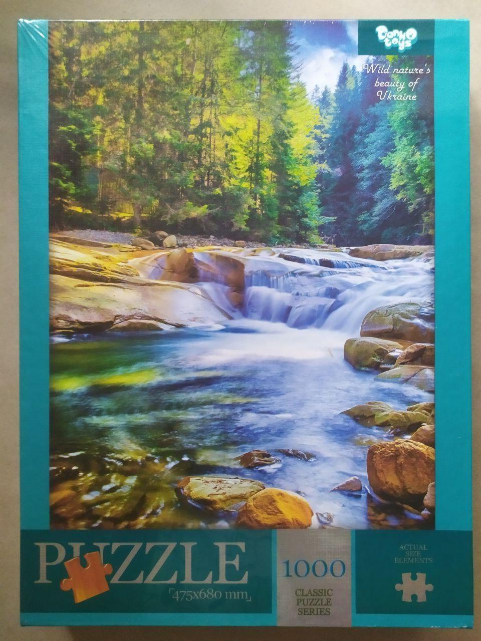 Пазли Danko Toys Wild nature's beauty of Ukraine 1000 ел. (С1000-13-09)