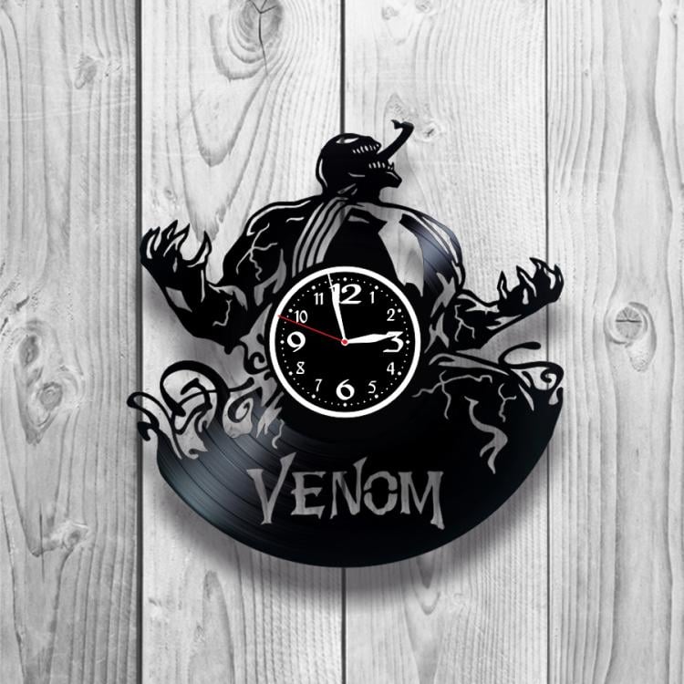 Часы настенные Venom 0462 из виниловой пластинки