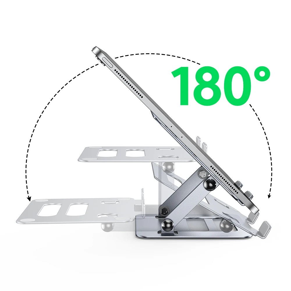 Підставка для планшета та ноутбука Earldom EH204 універсальна 5,1-12,9" Сірий (15297571) - фото 4 Підставка для планшета та ноутбука Earldom EH204 універсальна 5,1-12,9" Сірий (15297571) - фото 4