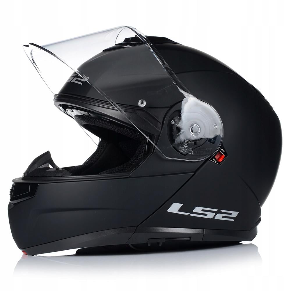 Мотошлем LS2 FF908 Strobe II Solid ECE 22.06 2XL Matt Black (29189) - фото 3