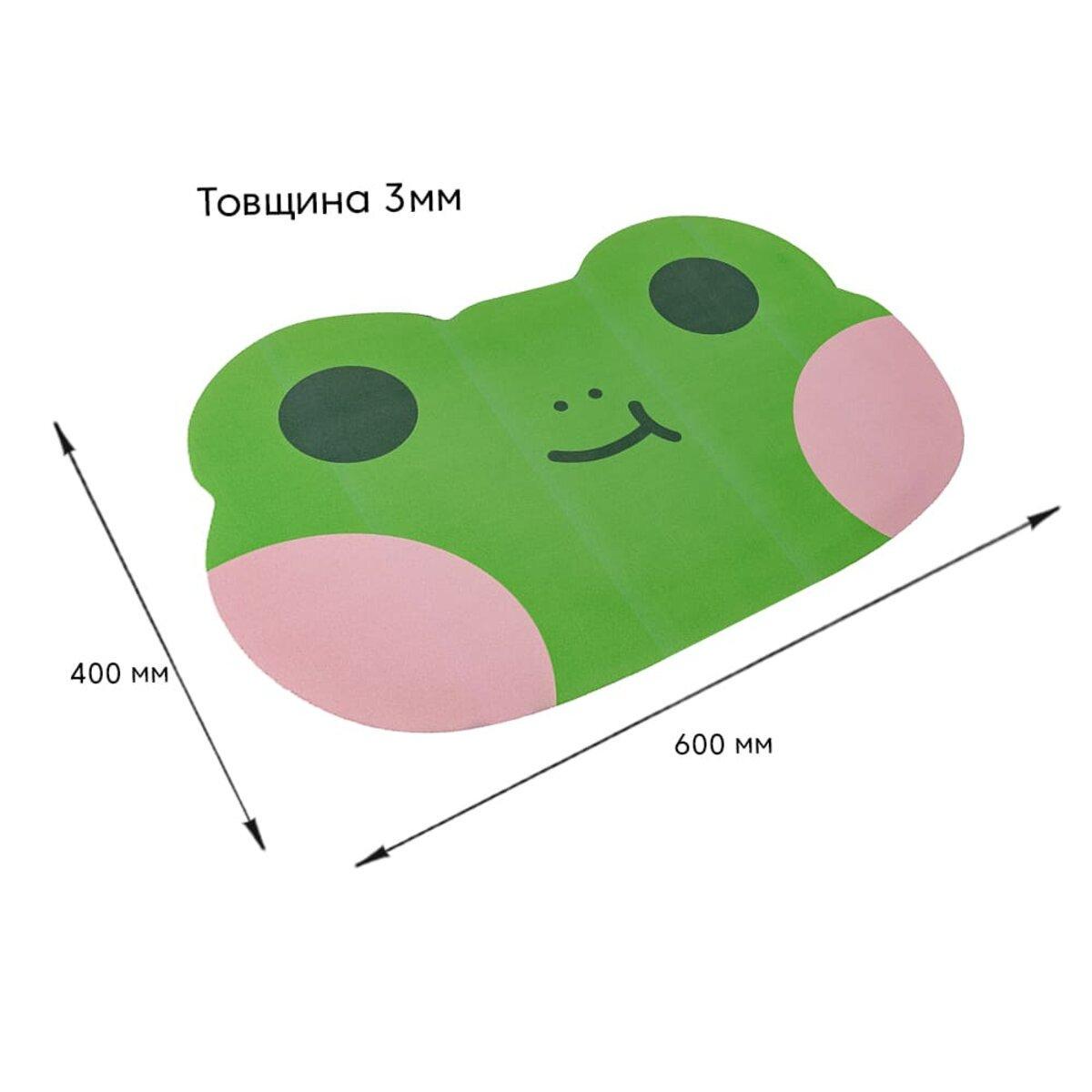 Коврик влагопоглощающий Жабка 40х60х3 мм (SW-00002560) - фото 3 Коврик влагопоглощающий Жабка 40х60х3 мм (SW-00002560) - фото 3