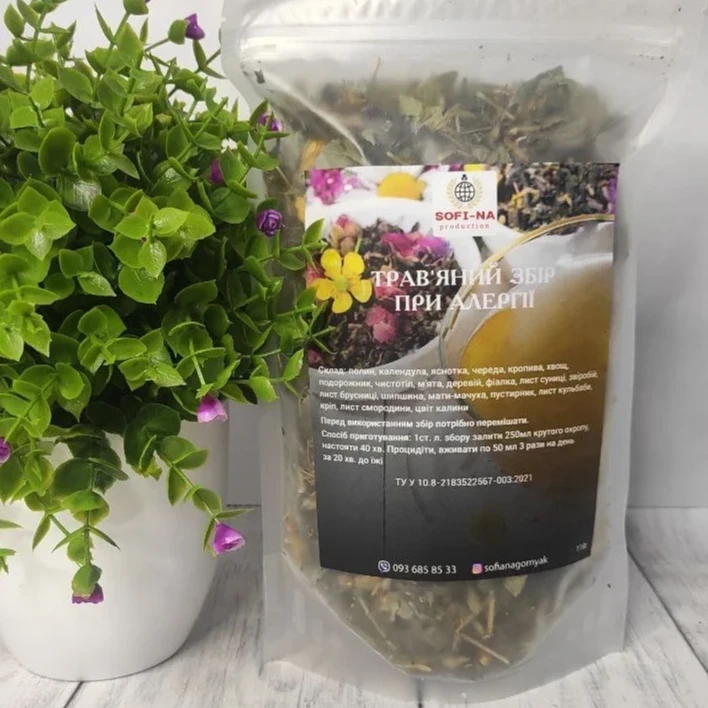 Травяной сбор при аллергии, 110 г (32087000)