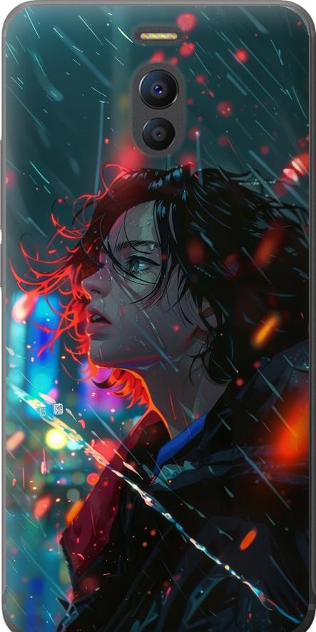 Чехол на Meizu M6 Note Ночные огни (6096t-1108-42517)