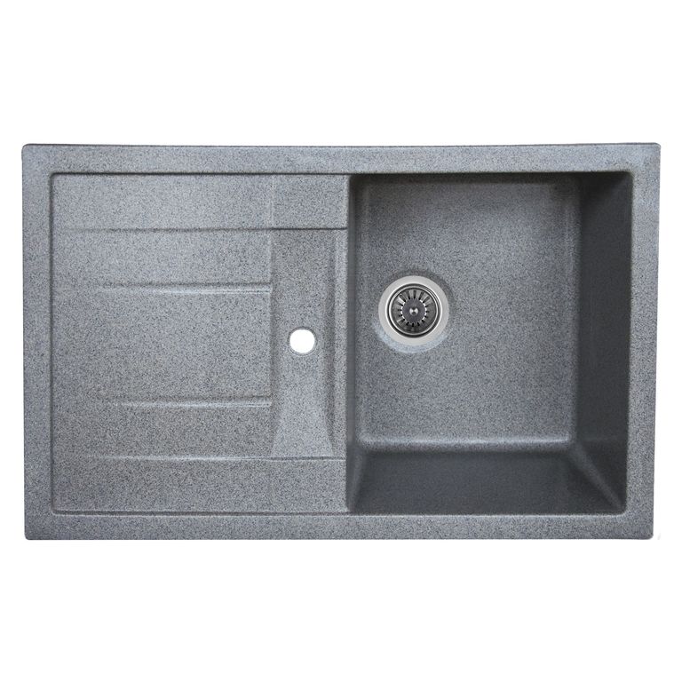 Мойка кухонная Platinum Pretso 7850S Серый (353309)