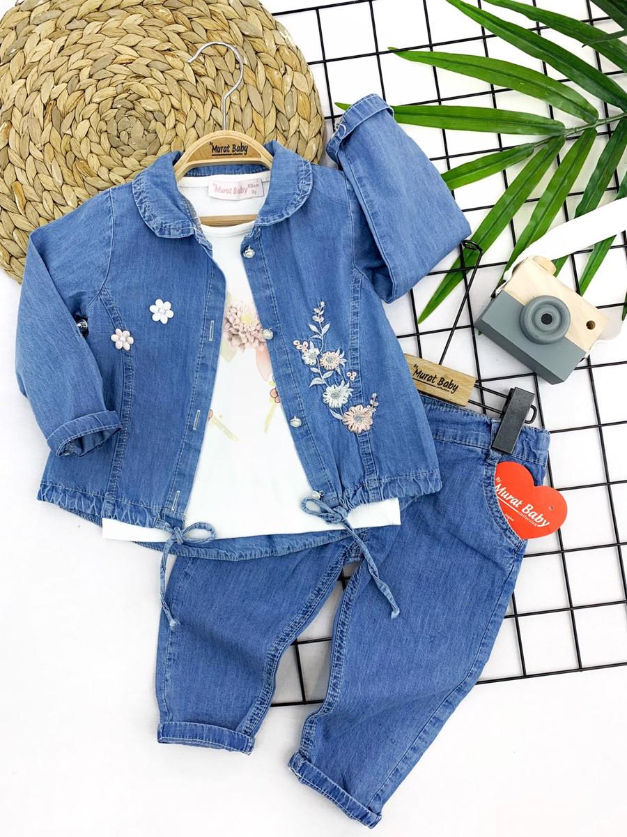 Костюм джинсовий Murat Baby 3-ка для дівчаток