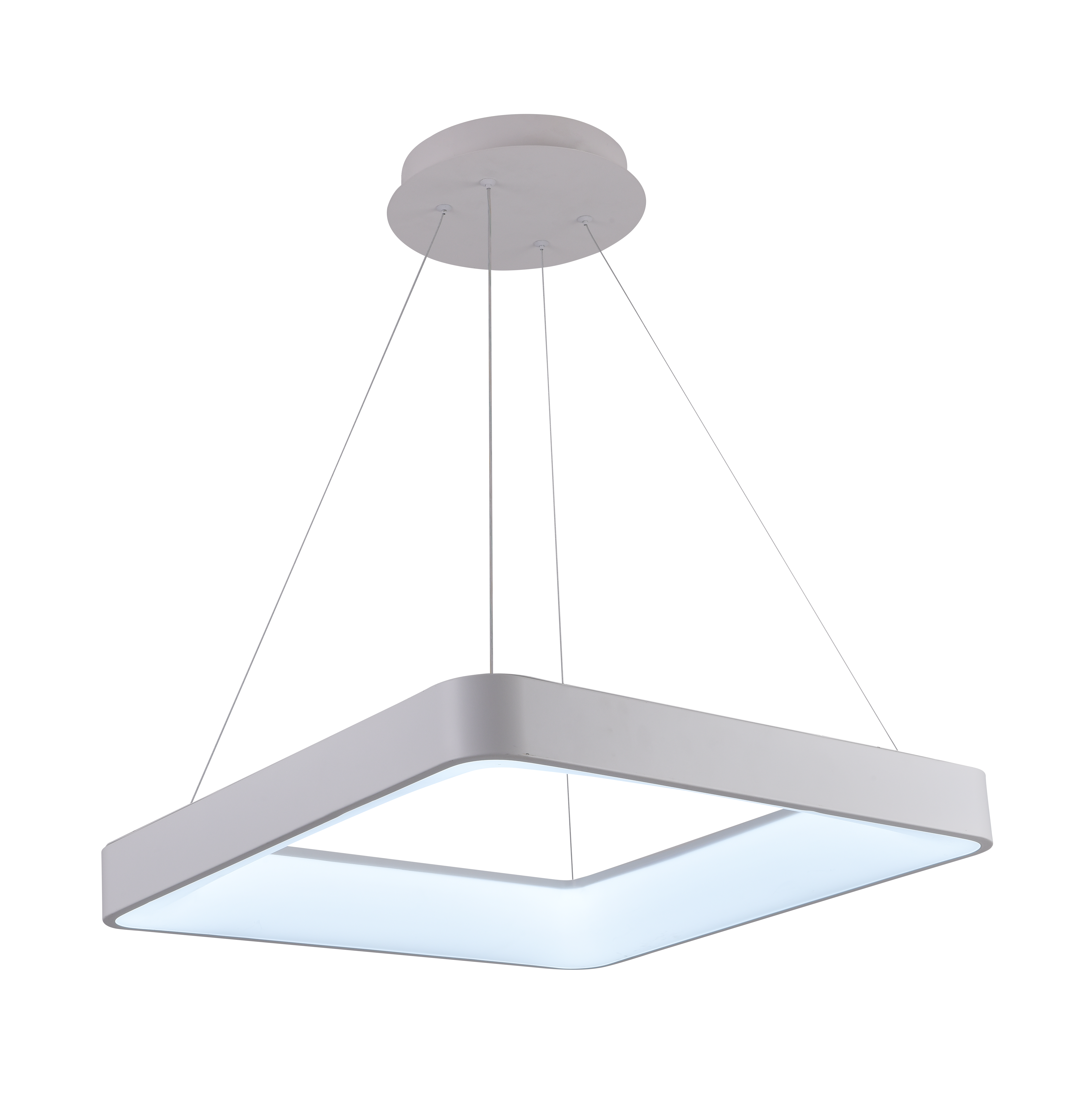 Люстра подвесная светодиодная Valeso V 1137 WT (24707530) - фото 4