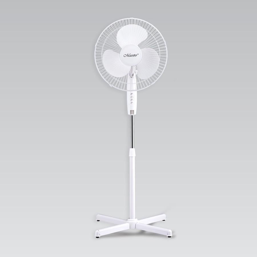 Вентилятор напольный Maestro 40 см 60 Вт (MR-900-WHITE)