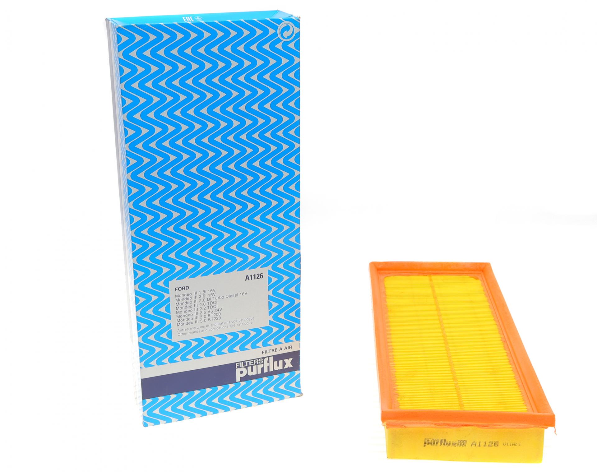 Фильтр воздушный PURFLUX для Ford Mondeo 1,8-3,0 99-07- (A1126)