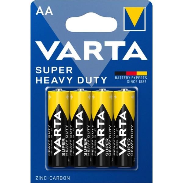 Батарейка Varta Superlife AA BLI 4 Zinc-carbon 4 шт. (2-556267)