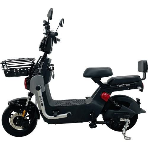 Велосипед с электромотором Spark TOUR PRO 14" 60V 1000W 20 Ah Черный с серым (000247722)