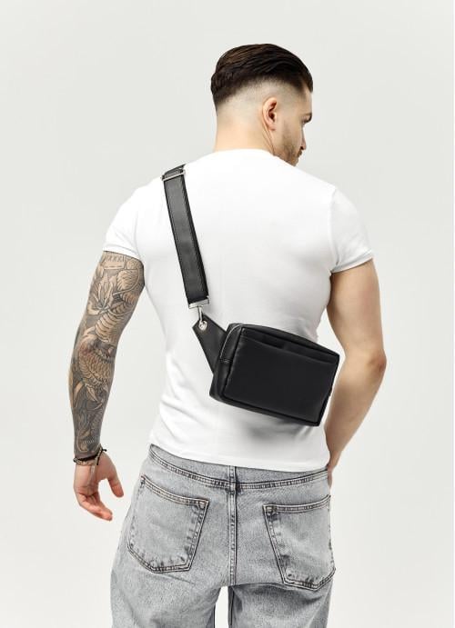 Сумка мужская экокожа водостойкая Черный (2618898452) - фото 9 Сумка мужская экокожа водостойкая Черный (2618898452) - фото 9