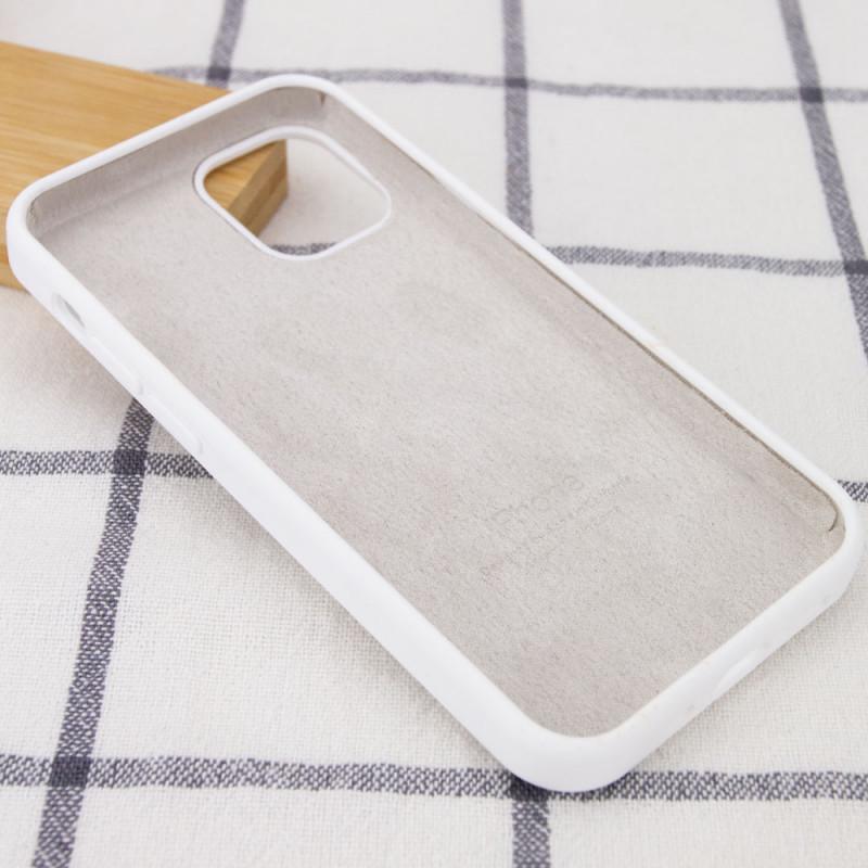 Силиконовый Чехол Silicone Case Для iPhone 14 Pro Белый - фото 2