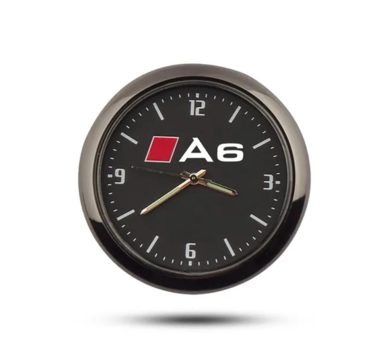 Часы автомобильные мини Audi A3/A5/A6/A7/A8/Q5/Q7/Q8 на панель авто (2118469111)