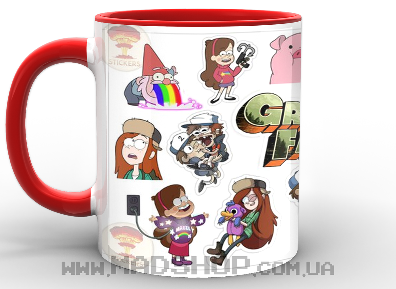 Чашка Gravity Falls мультифандом - фото 6