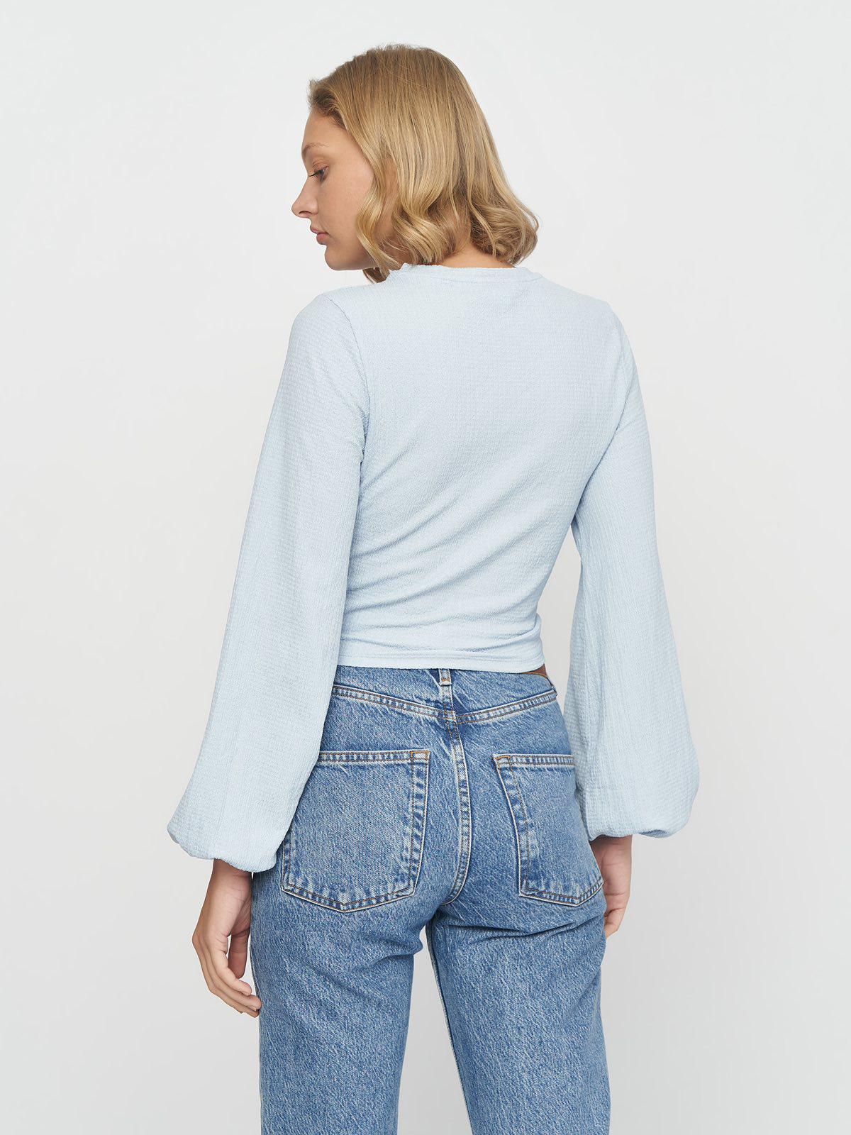 Блуза XS Светло-голубой (8784922abr) - фото 2 Блуза XS Светло-голубой (8784922abr) - фото 2