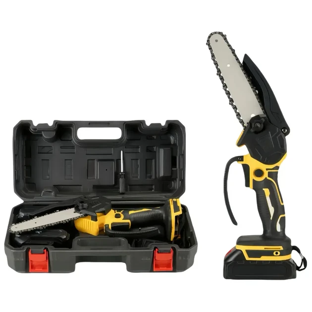 Пила акумуляторна ланцюгова 8" на 2 акумулятори 21V в кейсі (2757576106) - фото 3