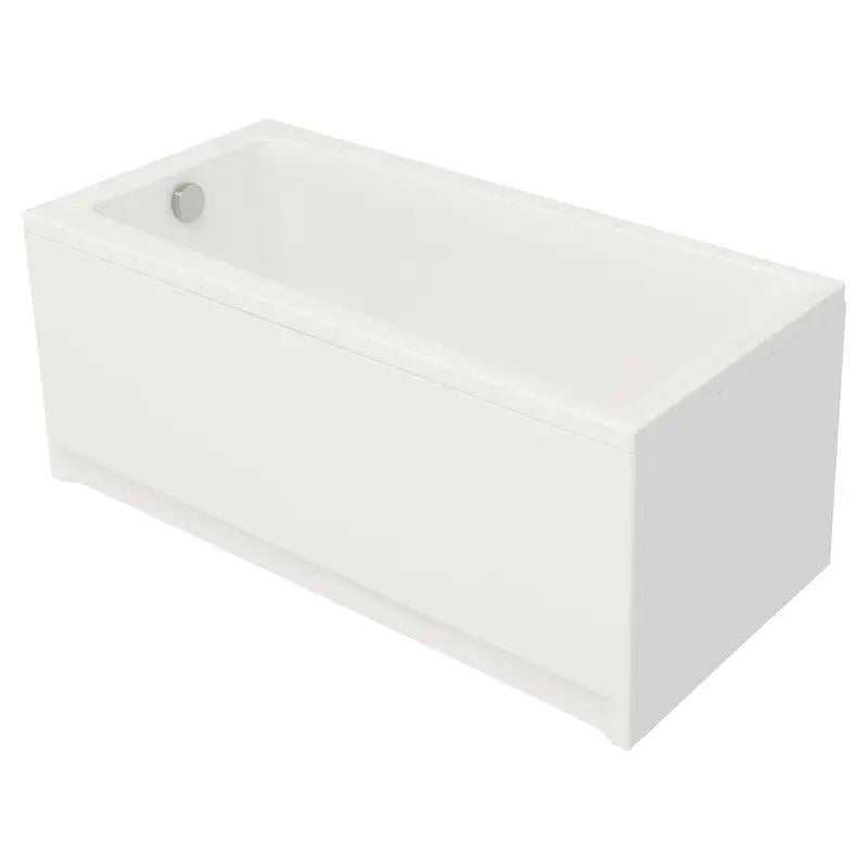 Ванна акриловая прямоугольная Cersanit Lorena универсальная с ножками 170x70 см ТИП 1 на 215 л Белый