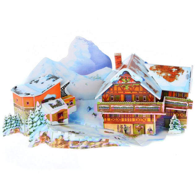 3D Пазл Zalipoo Гірськолижний курорт (589-A) 3D Пазл Zalipoo Гірськолижний курорт (589-A)