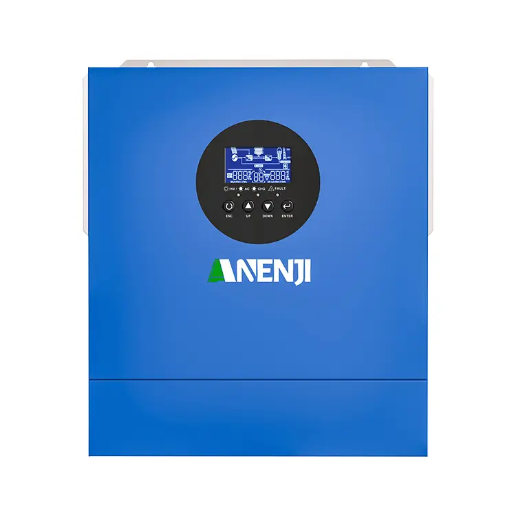 Інвертор гібридний сонячний Anenji 2000W ANJ-2000W-12V-WIFI 2000VA/2000W Max CH 120A AC 80 2кВт
