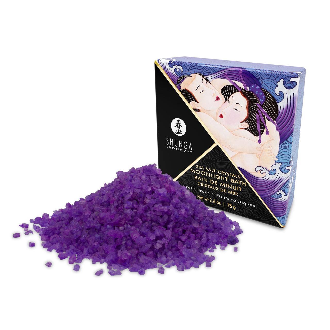 Соль для ванны Shunga Moonlight Bath Exotic Fruits 75 г (SO2541)